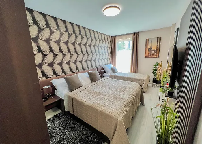 Appartement Bauhaus Labi Garden Wellness Siófok